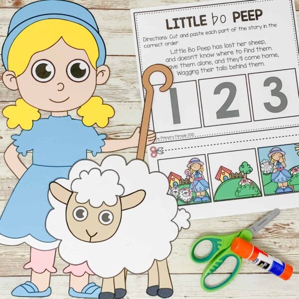 Little Bo Peep Craft