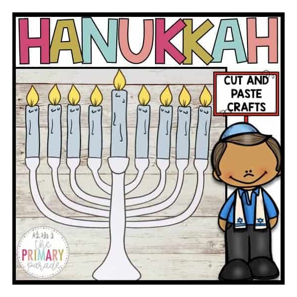Israel Menorah Hanukkah Craft